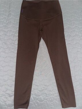 High-Waist Brown Women's Leggings